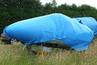 XD445 @ X3BX - former Gate Guard at Yeatsall Farm, now stored in bits at Charity Farm, Baxterley - by Chris Hall