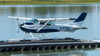 C-FTNI @ CYVR - Van City Seaplanes Cessna docked at Fraser River terminal. - by M.L. Jacobs