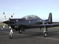 ZF410 @ CAX - Tucano T.1 of 1 Flying Training School at RAF Linton-on-Ouse visiting Carlisle in February 2004. - by Peter Nicholson