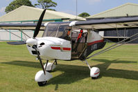 G-ERTE @ X5FB - Skyranger 912S(1). Fishburn Airfield, July 2013. - by Malcolm Clarke