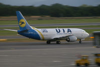 UR-FAA @ VIE - Ukraine International Airlines Cargo Boeing 737-300 - by Thomas Ramgraber