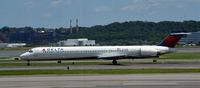 N943DN @ KDCA - Takeoff roll DCA - by Ronald Barker