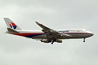 9M-MPP @ EGLL - Boeing 747-4H6 [29900] (Malaysia Airlines) Home~G 19/07/2012 - by Ray Barber