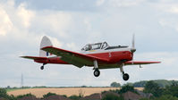 G-BCIH @ EGSU - 43. WD363 arriving at Duxford Airfield. - by Eric.Fishwick