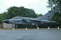 XX947 @ EGKA - The third prototype Tornado, now a Gate Guard at the Transair HQ - by Chris Hall