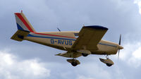 G-AVUS @ EGSU - 42. G-AVUS arriving at Duxford Airfield. - by Eric.Fishwick