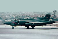 XV344 @ LMML - HS Buccaneer XV344/035 of 809Naval Air Squadron, Royal Navy taxying in after landing in Malta. - by Raymond Zammit