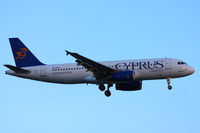 5B-DCH @ EGLL - Cyprus Airways - by Chris Hall