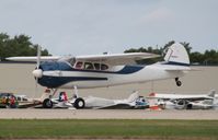 N2160C @ KOSH - Cessna 195B - by Mark Pasqualino