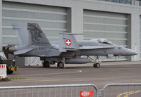 J-5017 @ LOXZ - Swiss Air Force F/A-18 - by Andreas Ranner