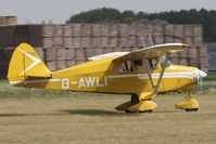 G-AWLI @ EGBR - PA-22-150 Tri-Pacer at The Real Aeroplane Company's Wings & Wheels Fly-In, Breighton Airfield, July 2013. - by Malcolm Clarke