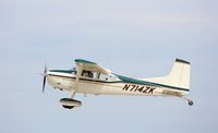N714ZK @ KOSH - Cessna A185F - by Mark Pasqualino