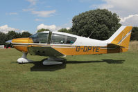 G-DPYE @ X5SB - Robin DR-400-500 President. An airfield visitor during The Northern Regional Gliding Competition, Sutton Bank, North Yorks, August 2nd 2013. - by Malcolm Clarke