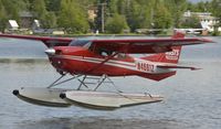 N4661Z @ PALH - Landing at Lake Hood - by Todd Royer