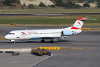 OE-LVI @ LOWW - Austrian Fokker 100 - by Thomas Ranner