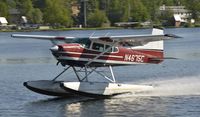 N4675C @ PALH - Departing Lake Hood - by Todd Royer