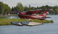 N4661Z @ PALH - Departing Lake Hood - by Todd Royer