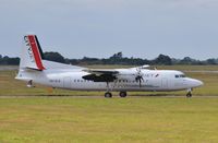 OO-VLQ @ EGSH - About to depart from Norwich. - by Graham Reeve