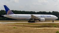 N774UA @ EDDF - departure via RW18W - by Friedrich Becker