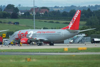 G-CELC @ EGNM - Jet2 - by Chris Hall