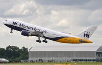 G-MONS @ EGCC - Monarch A306, operating its last season. - by FerryPNL