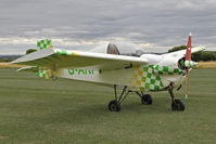 G-ARFV @ X5FB - Tipsy T-66 Nipper 2, Fishburn Airfield, August 2013. - by Malcolm Clarke