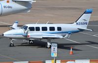 N350PB @ EGBB - Private PA31 converted Chieftain - by FerryPNL