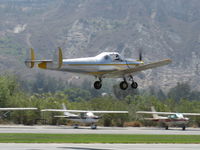 N99711 @ SZP - 1946 ERCO Ercoupe 415-D, Continental O-200 100 Hp upgrade, takeoff climb Rwy 22 - by Doug Robertson