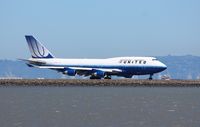 N178UA @ KSFO - Boeing 747-400