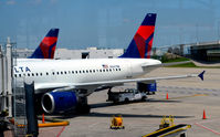 N347NB @ KDTW - Lavatory service DTW - by Ronald Barker