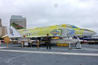 153880 - Displayed on the USS Midway on the Waterfront at San Diego , California - by Terry Fletcher