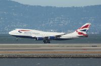G-BNLF @ KSFO - Boeing 747-400
