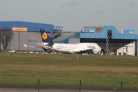 D-ABVD @ EBBR - Parked on Lufthansa Technic apron - by Daniel Vanderauwera