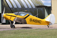 G-ASXC @ EGSV - Parked at Old Buckenham. - by Graham Reeve