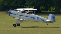 G-BYIJ @ X1WP - 1. G-BYIJ at The 28th. International Moth Rally at Woburn Abbey, Aug. 2013. - by Eric.Fishwick