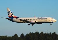 TC-SNU @ SCN - Cleared to land RWY 27 - by Philipp Schumacher