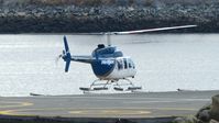 C-GXHJ @ CBC7 - Lifting off at the Vancouver Harbour Heliport. - by M.L. Jacobs