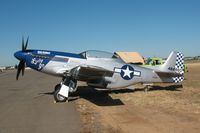 N327DB @ MYV - North American/aero Classics P-51D, c/n: PAS82087 - by Timothy Aanerud