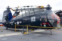 N88949 - Displayed on the USS Midway on the Waterfront in San Diego , California. - by Terry Fletcher