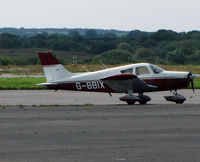 G-BBIX @ EGFH - Visiting Piper PA-28-140 Cherokee seen at EGFH. - by Derek Flewin