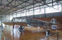 D-1167 - Junkers W 33b 'BREMEN', the first plane to cross the North Atlanic ocean from east to west in 1928 (on long term loan from the Henry Ford Museum, Dearborn MI, restored and exibited at Bremen airport, Bremen GERMANY)