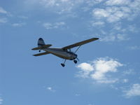 N2523D @ SZP - 1952 Cessna 170B, Continental O-300 145 Hp 6 cylinder, refinished, takeoff climb Rwy 22 - by Doug Robertson