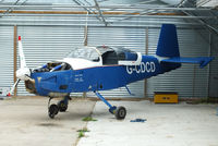 G-CDCD @ EGBW - showing signs of damage after arecent forced landing - by Chris Hall