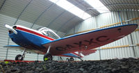 G-AXXC @ EGBL - hangared at Long Marston - by Chris Hall