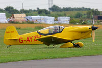 G-AYZH @ EGBR - displaying at Breighton's Summer Fly-in - by Chris Hall