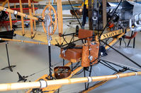 N44VY @ 42VA - Control yokje and pilot seat, Military Aviation Museum, Pungo,, VA - by Ronald Barker