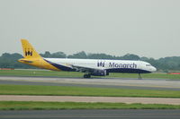 G-OZBZ @ EGCC - Monarch Airbus A321-231 Landed at Manchester Airport. - by David Burrell