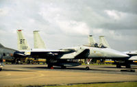 76-0037 - F-15A Eagle of 525th Tactical Fighter Squadron/36th Tactical Fighter Wing based at Bitburg on display at the 1978 RAF Binbrook Airshow. - by Peter Nicholson