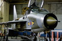 XS452 - Lightning T.5 of 11 Squadron seen on display at the 1978 RAF Binbrook Airshow. - by Peter Nicholson