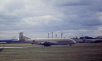 XV247 @ EGQK - Nimrod MR.2 of the Kinloss Maritime Wing returning from a mission in the Summer of 1983. - by Peter Nicholson